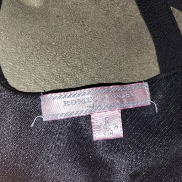 Romeo & Juliet Couture Short Black Dress - Picture 3 of 4